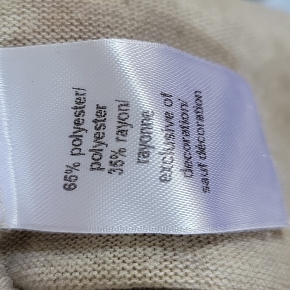 MAURICES Sz S Boho Crochet Lace Front Tank Top Beige Y2K Country Chic - Picture 8 of 10